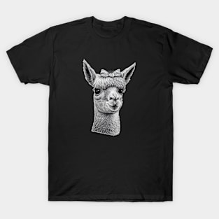 Cutie llama hairpin T-Shirt